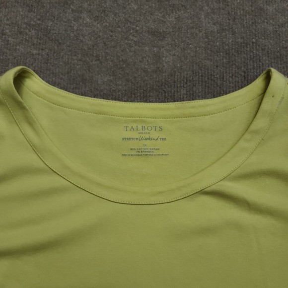 Talbots Light Green Blouse - Picture 3 of 6